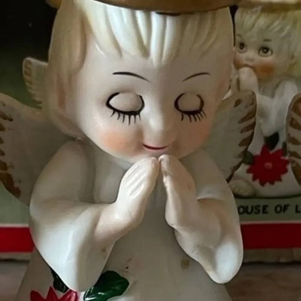 House of Lloyd vintage angel bells set of 3 NEW in box Christmas